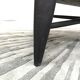 Fauteuil floating fox bois noir Red Edition