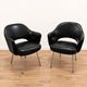 Conference chairs by Eero Saarinen for Knoll