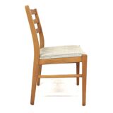 Set of 4 Scandinavian beech chairs, Sweden, 1960