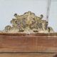 Golden pediment mirror