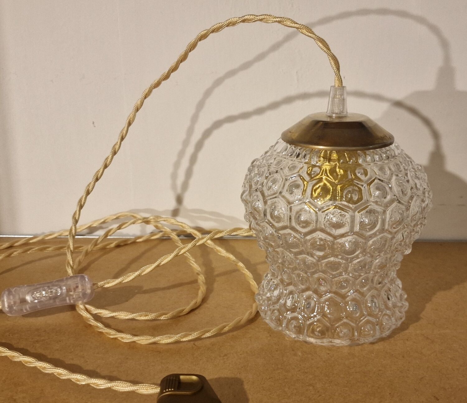 Baladeuse en verre moulé