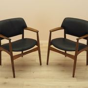 Larsen & Madsen Oak Lounge Chair for Fritz Hansen, 1970s