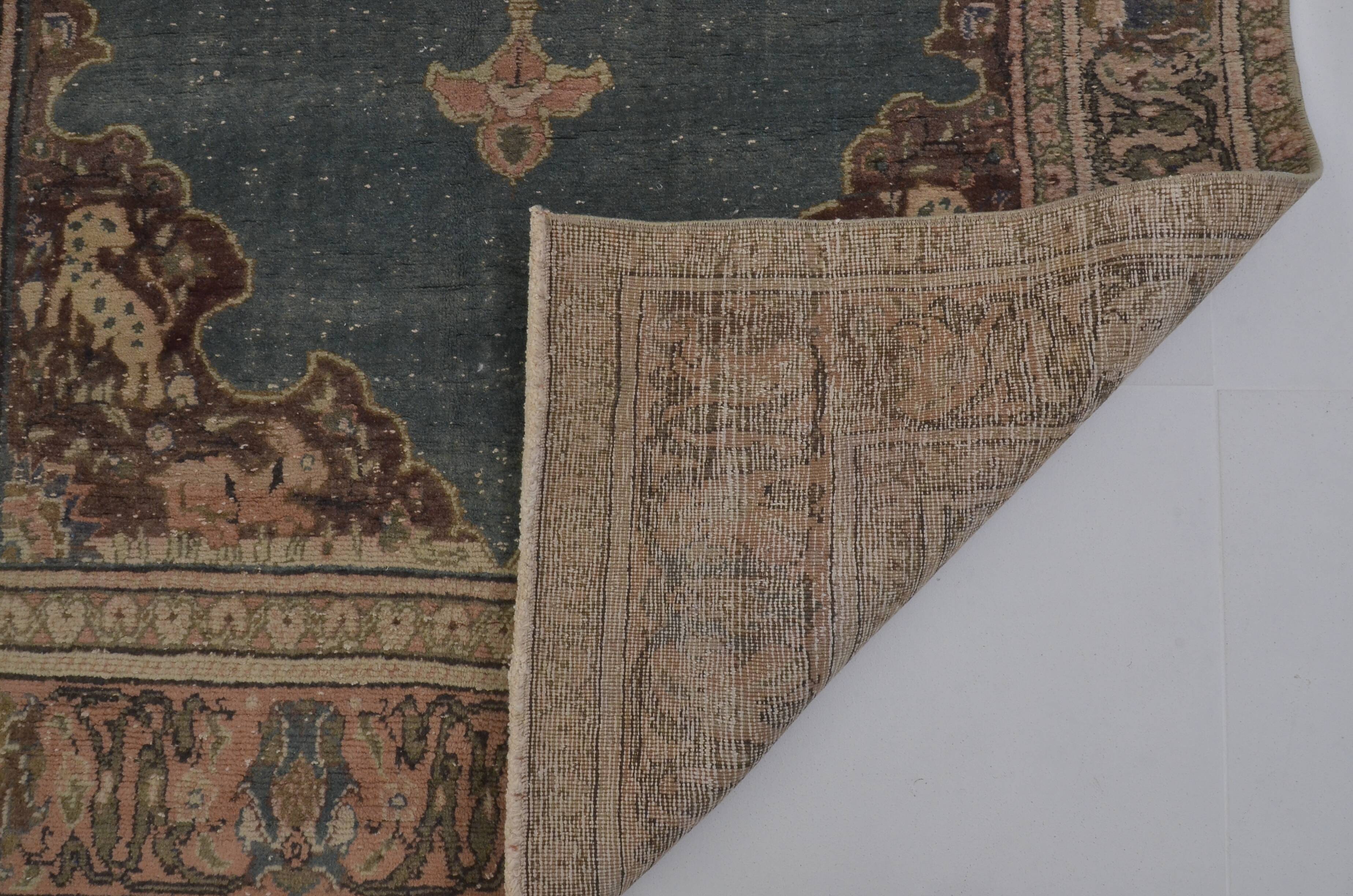 Floral Oushak Floor Carpet sku1565