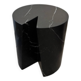 Michel Amar's black marble log