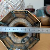 Gilded bronze candle holder