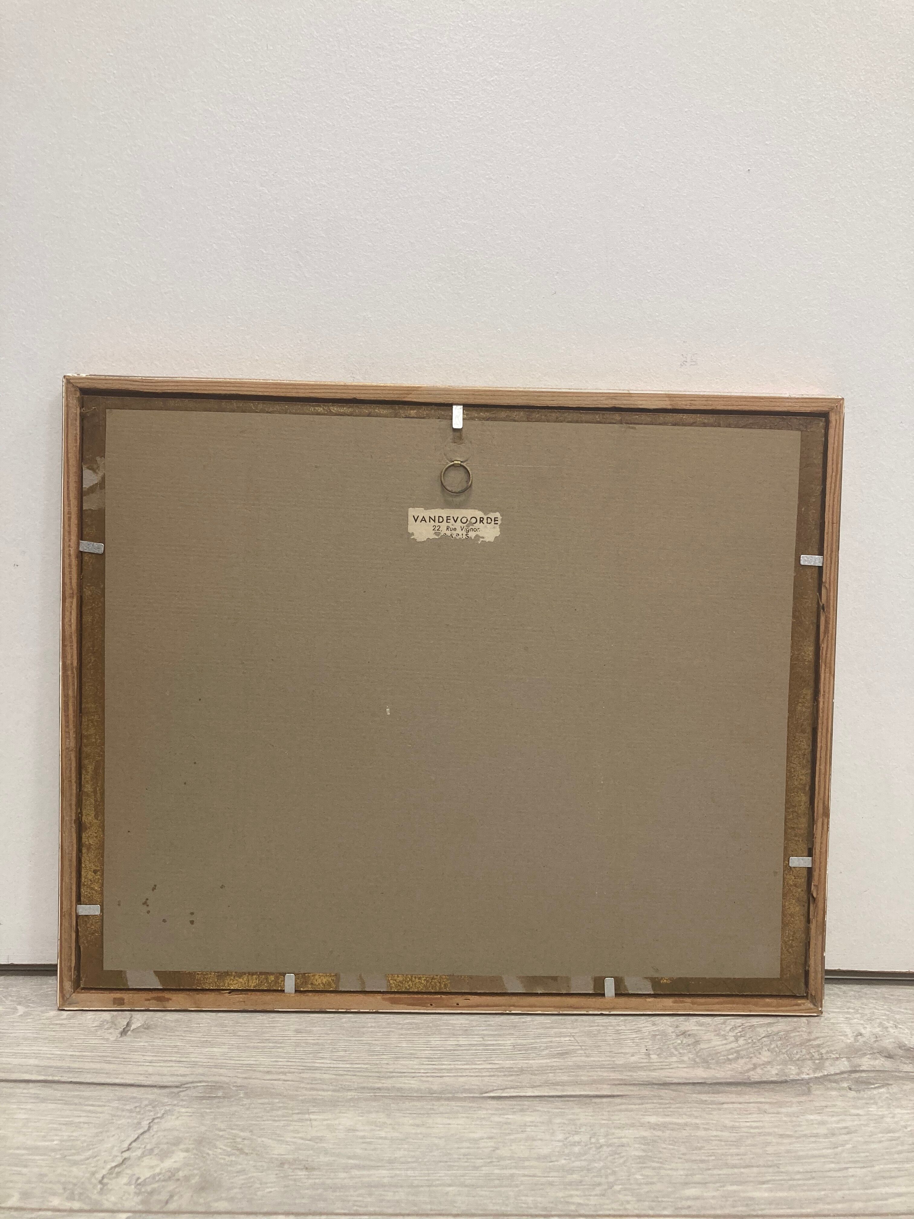 Pair of framed botanical boards