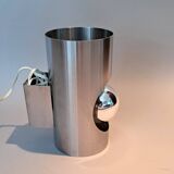 Oxar brushed aluminum wall light 1960/70.