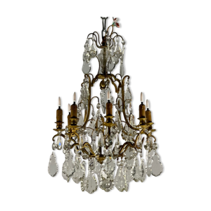 Lustre en bronze doré