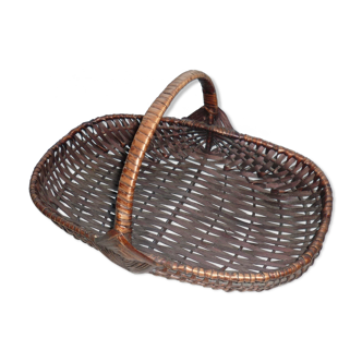 Basket basket with handle