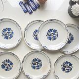 Blue bird model plates signed M Goupy 1925