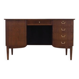 Bureau en chêne, design danois, années 1970, production : Danemark