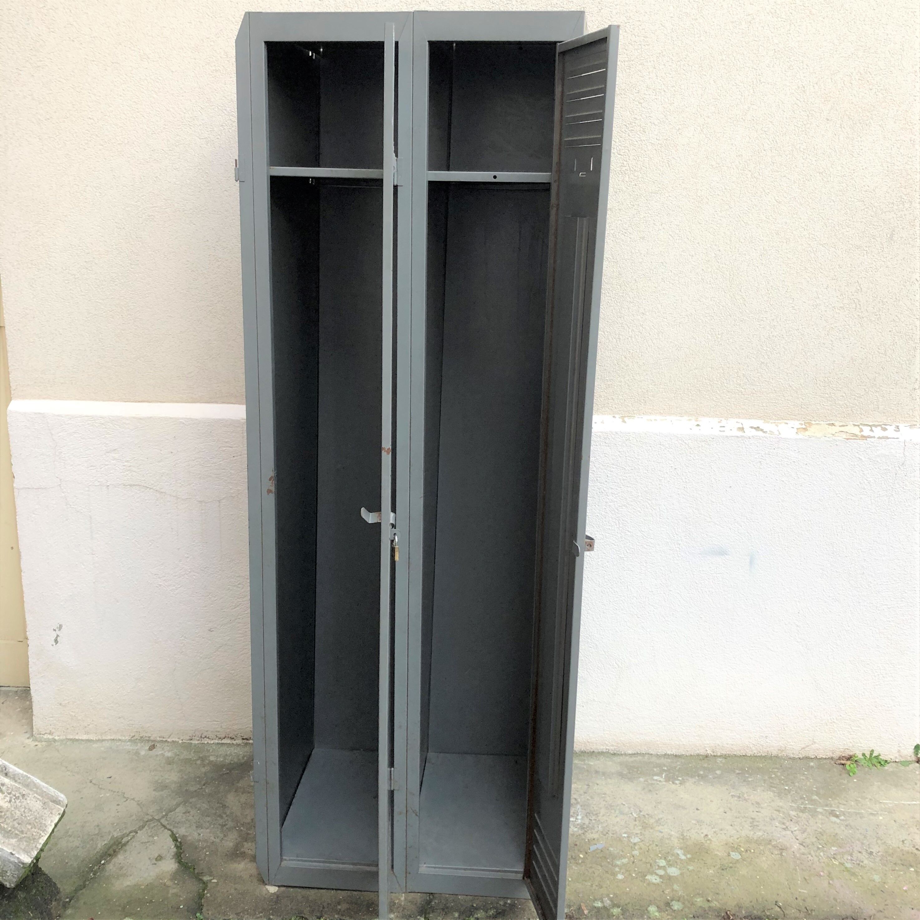 Former factory locker room