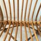 Fauteuil corbeille enfant en rotin