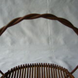 Vintage wicker basket