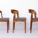 Set of 6 Johannes Andersen Chairs – Model 16, Teak Dining Chairs, Uldum