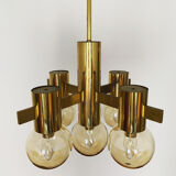 Lustre en laiton suédois modèle 1892 par Hans Agne Jakobsson