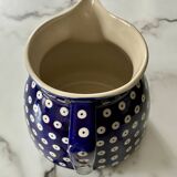 Ceramic pitcher Bolesławiec Poland