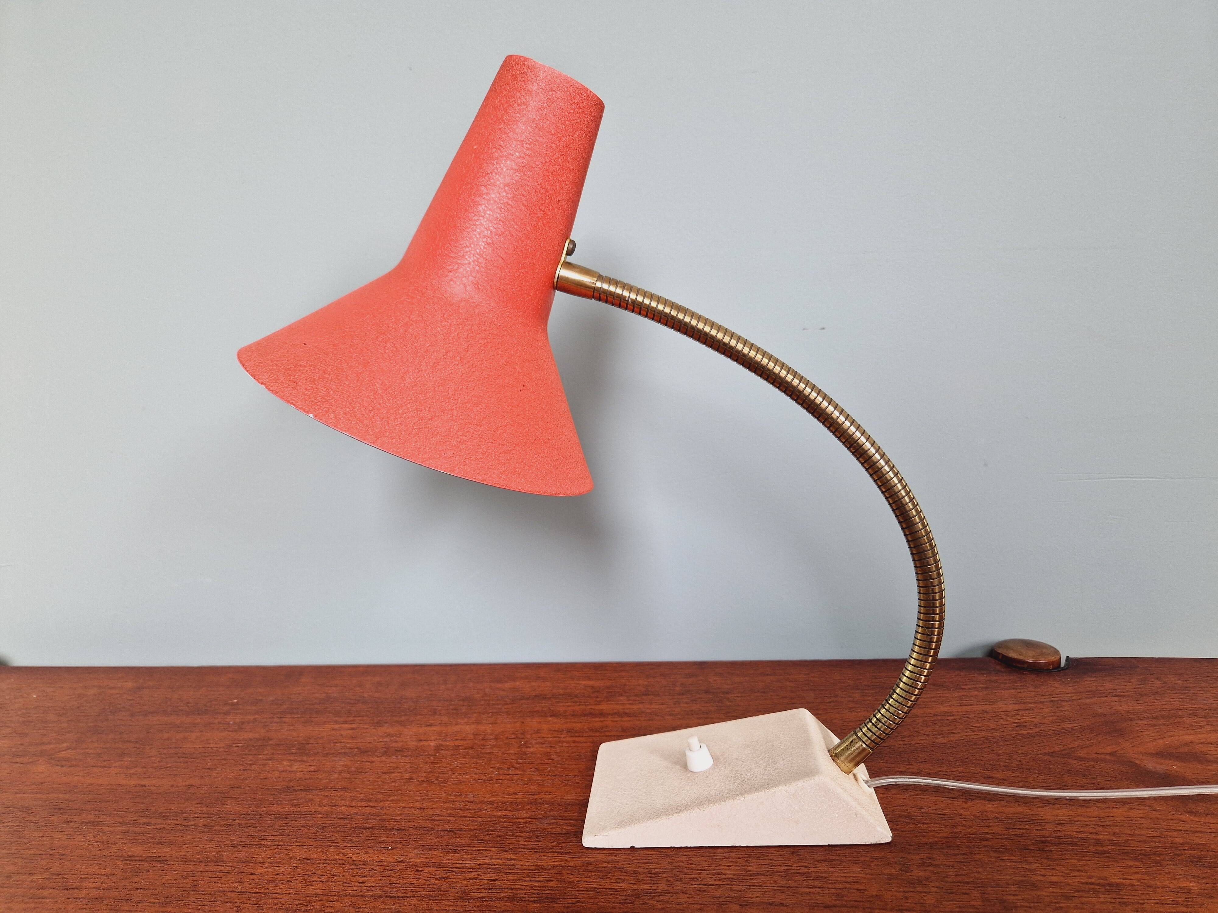 Vintage metal desk lamp, SIS (Germany), 1960s