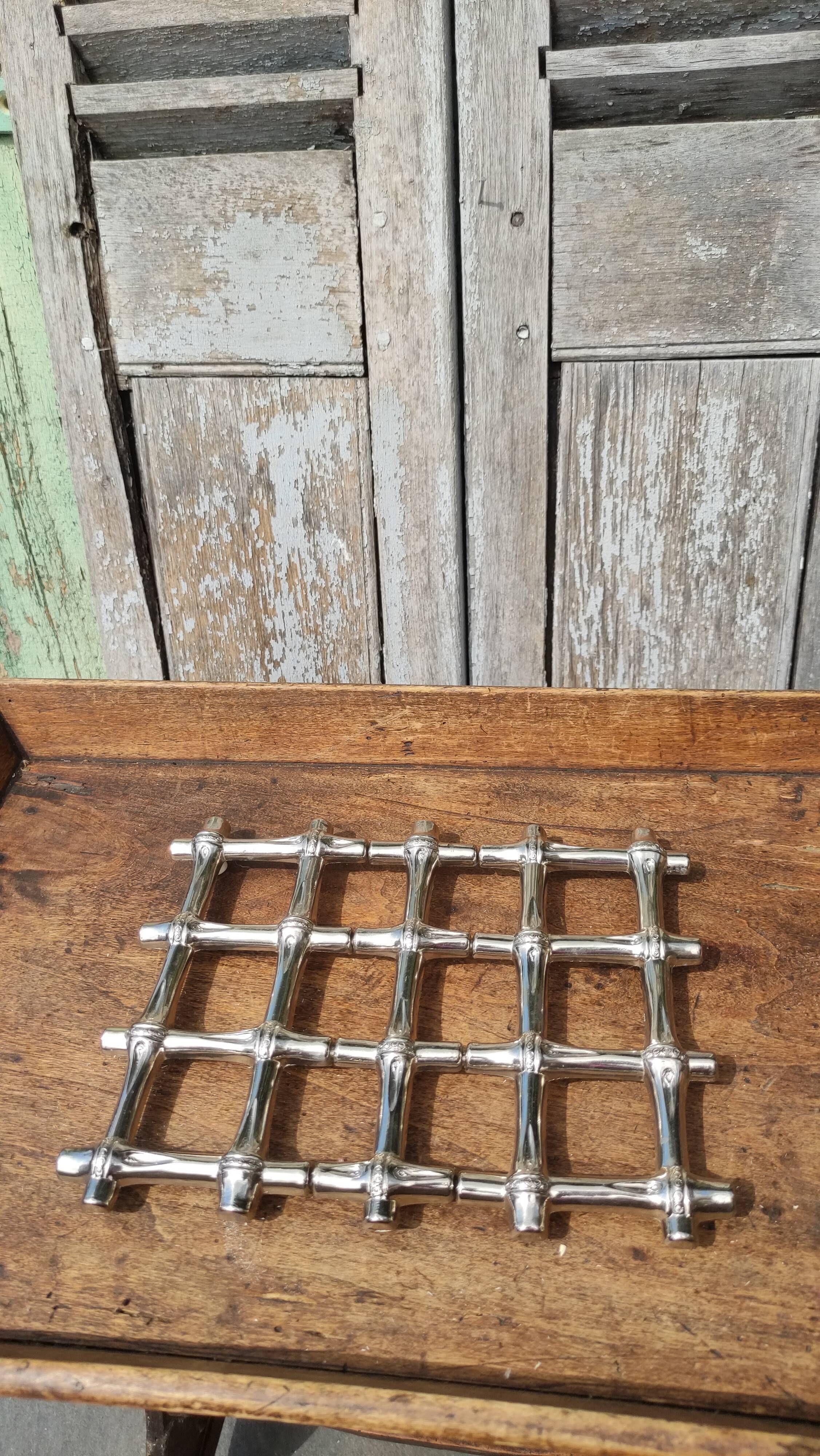Vintage stretchy underside in silver metal Italy