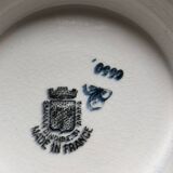 Footed plate, Iron earth, Saint-Amand