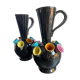 Pair of vintage Ray Camart Vallauris vases 50/60
