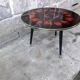 Vintage coffee table spindle legs