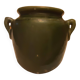 CACHE POT POTTERY DIEULEFIT DROME GREEN