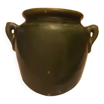 Cache pot poterie dieulefit drome   vert