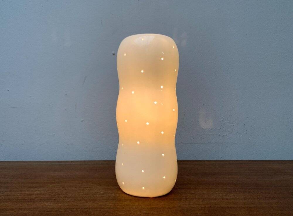 Postmodern porcelain table lamp from Ikea, 2000s.