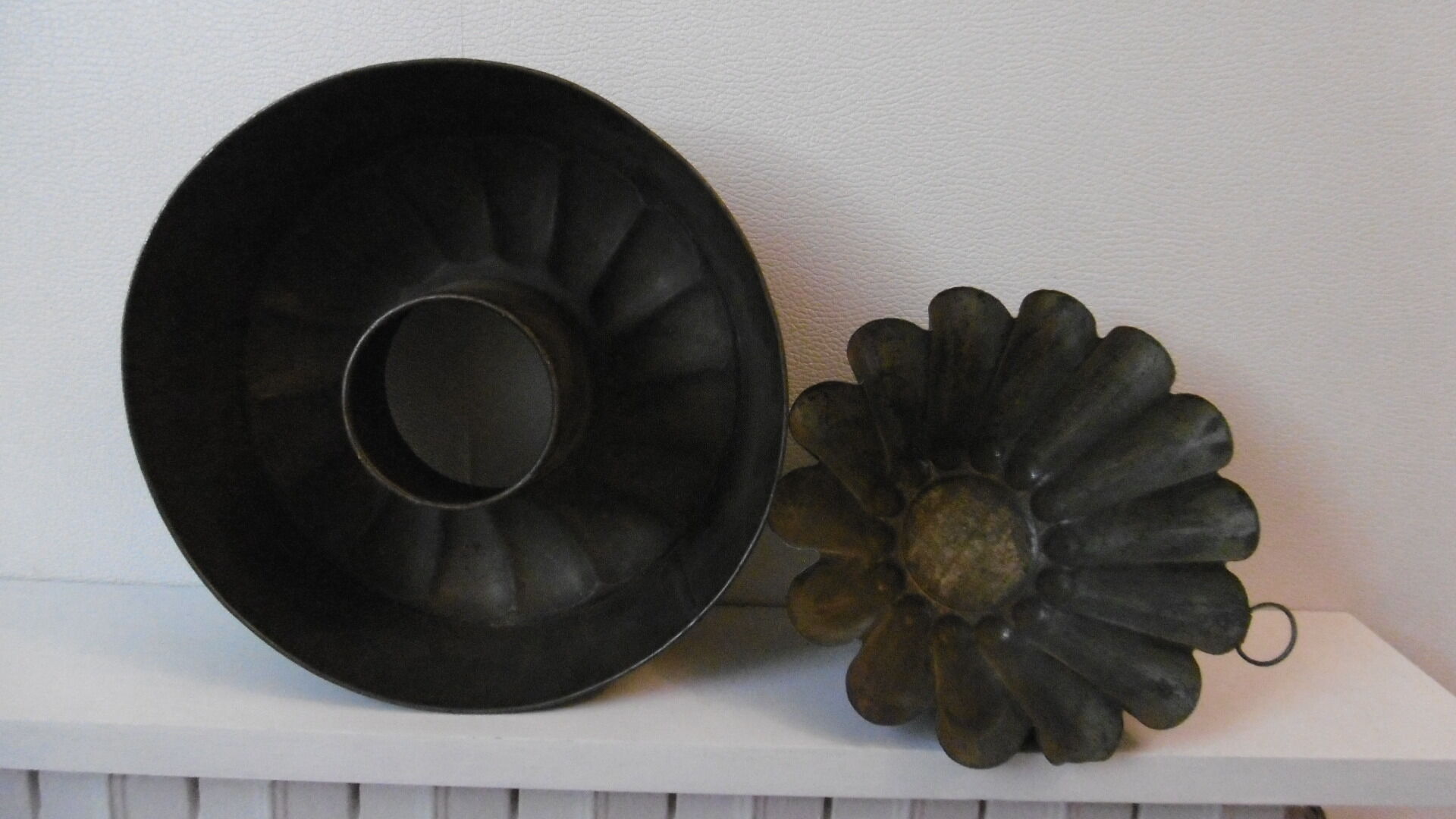 Antique cake moulds