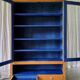 Glass-fronted bookcase