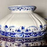 4 Assorted plates from Longwy and Moustiers