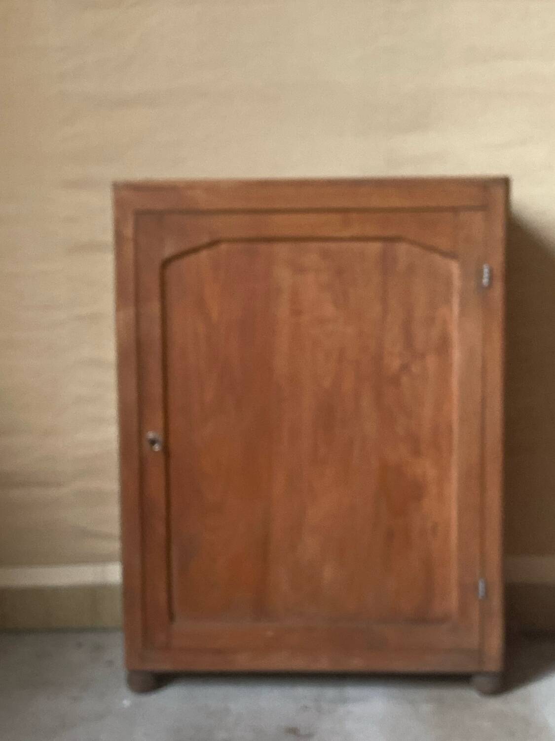 Buffet ancien bois naturel faible encombrement