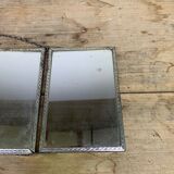 Mirror Barber triptych 41 x 14.5 cm