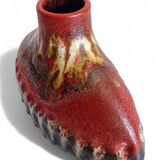 Sculptural West German Ceramic Vase by Carstens Tönnieshof, c. 1950s