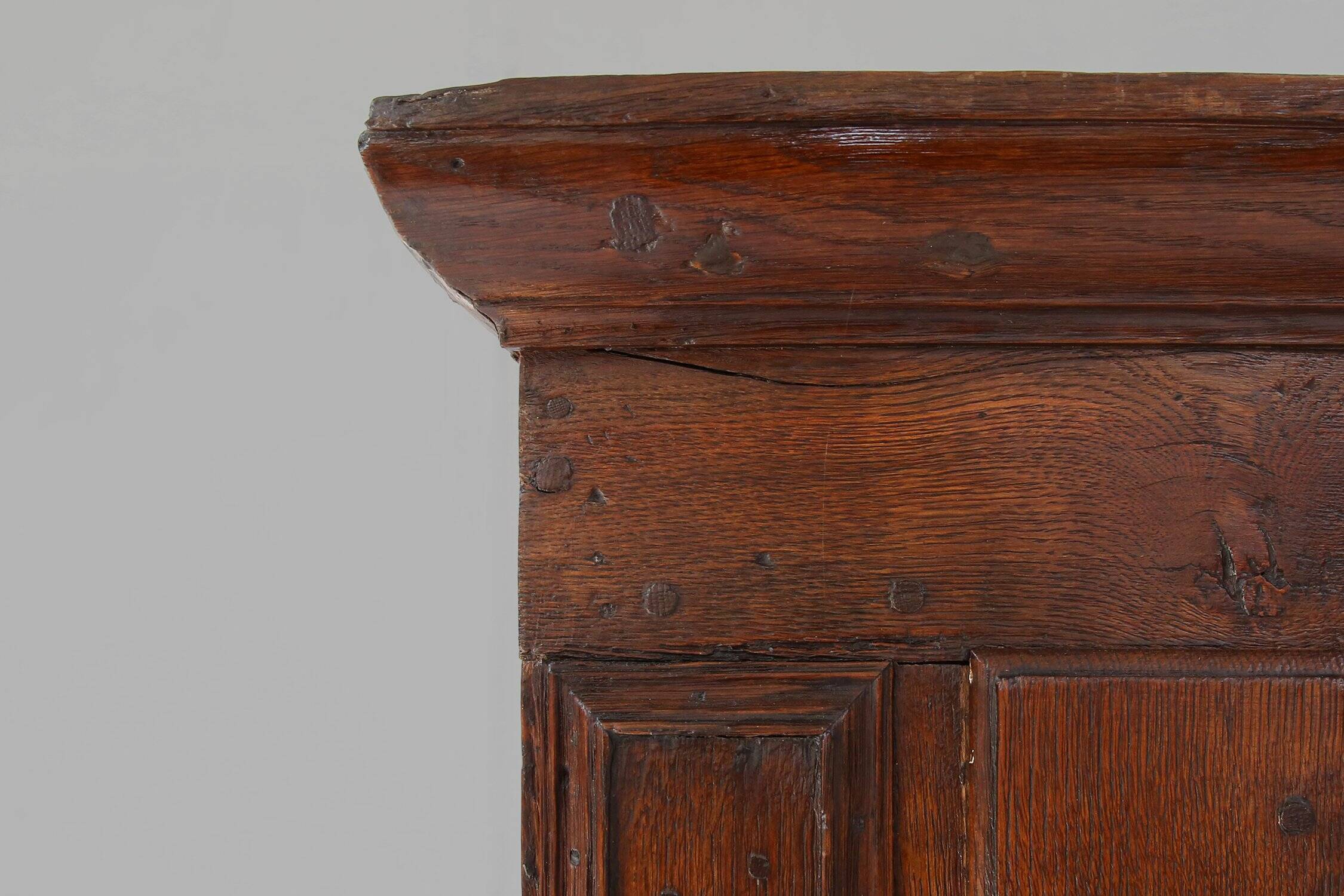 Late 18th Century Flemish oak Cabinet, ca. 1780s