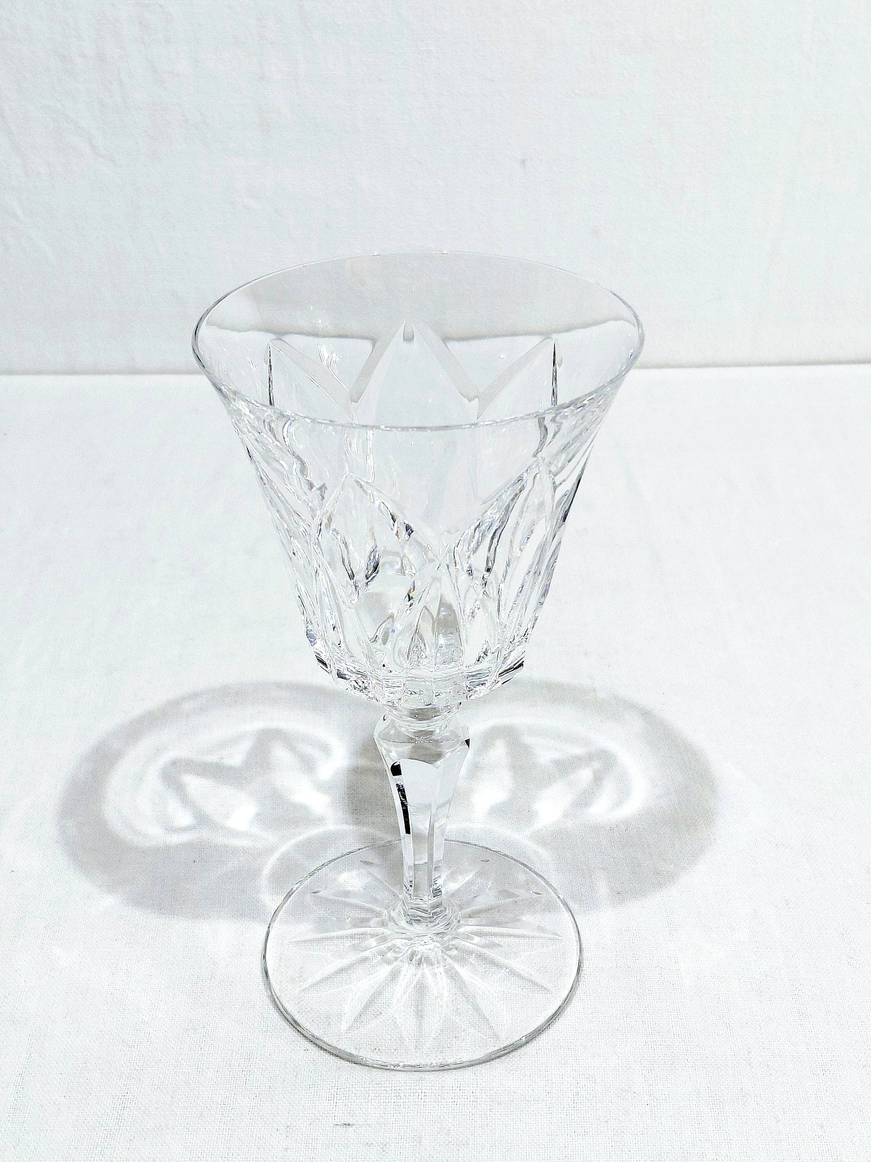 5 WATER GLASSES ST LOUIS CAMARGUE MODEL
