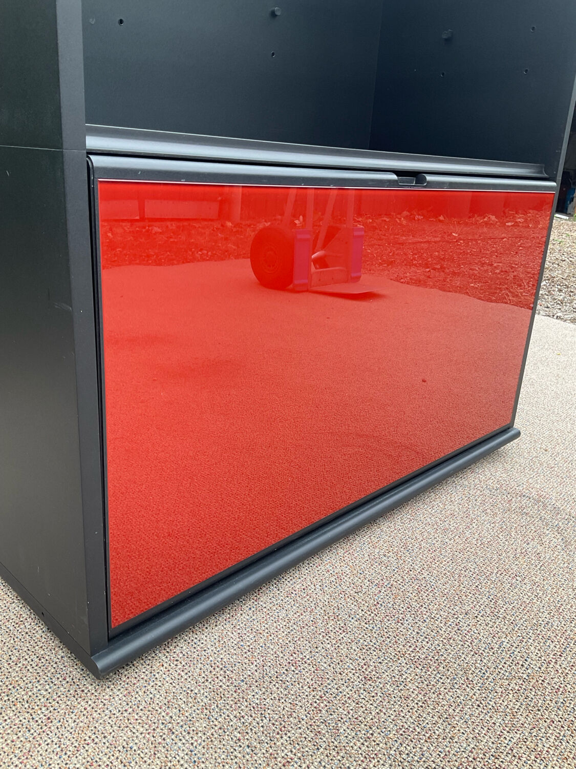 Ludovico Acerbis designer bar cabinet from the 80s