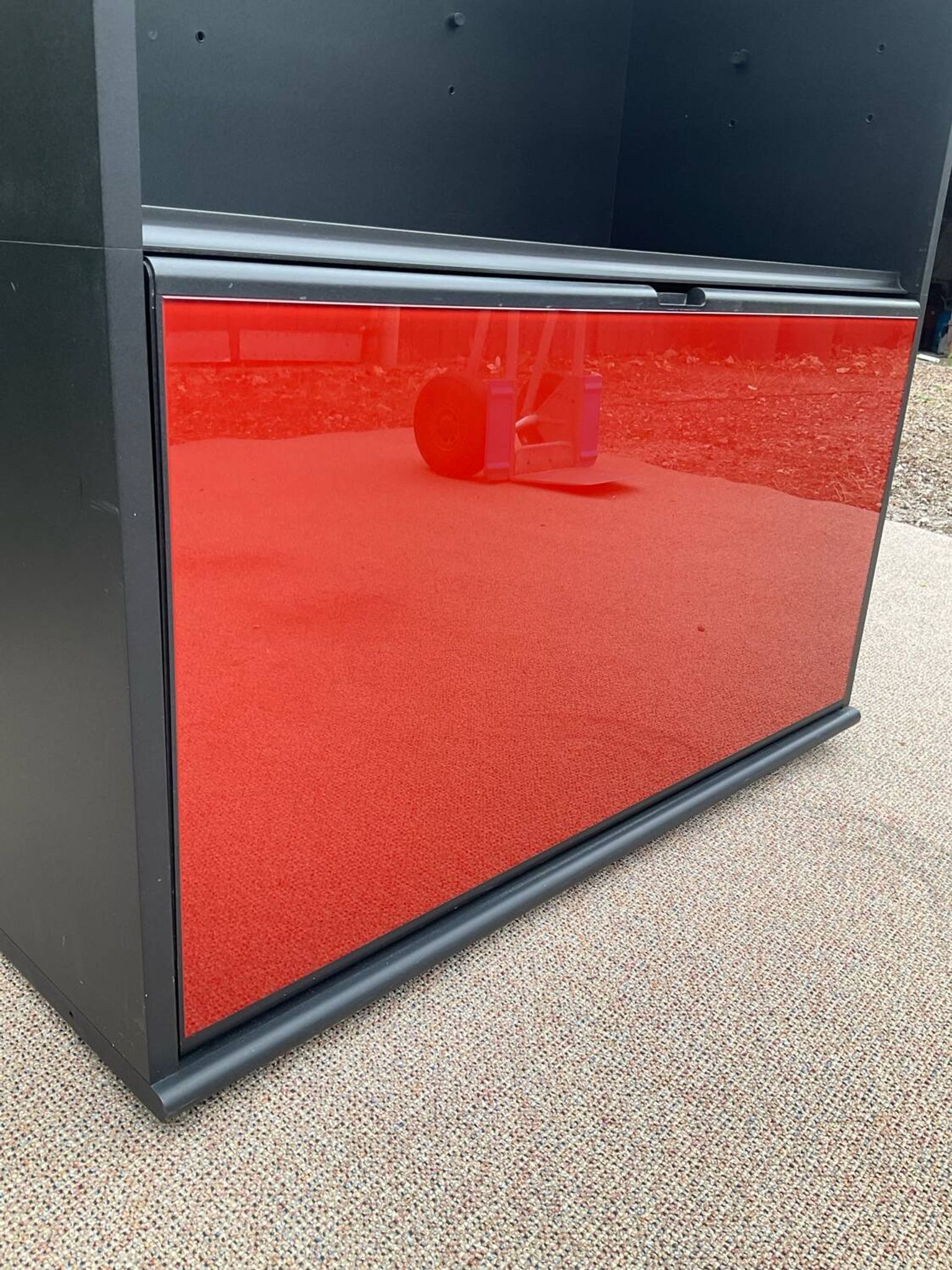 Ludovico Acerbis designer bar cabinet from the 80s