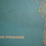 Card Air France Vintage