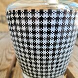 Carafe Luminarc Vintage with Bouchon with Black and White Carreaux décor