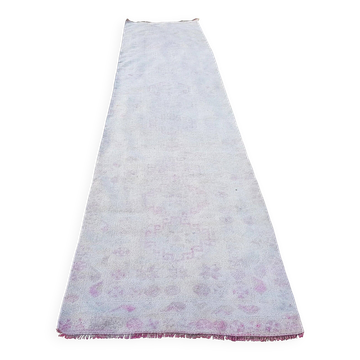 Tapis de couloir turc vintage