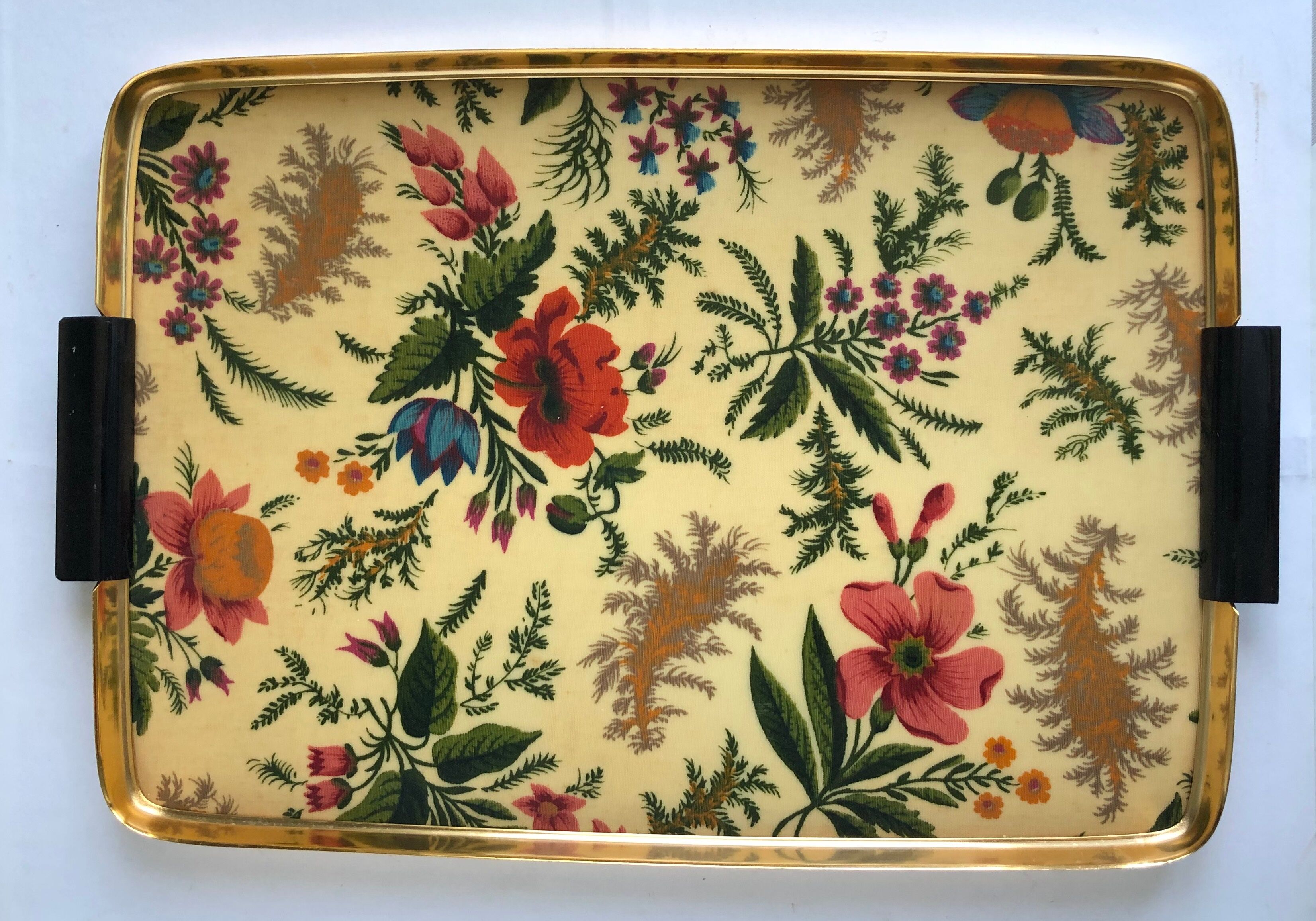 Vintage flower tray