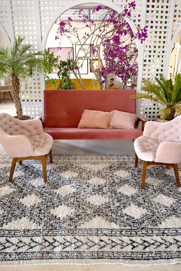 Beni ourain carpet 180x214cm