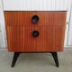 Paire de tables de chevet tchèques, Halabala, style scandinave 1950