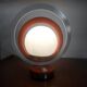 Pair of Vintage Table Lamps • Saturn • Steel and Glass • Space Age • 1960