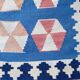 Kilim hallway carpet, 20th century.