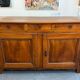 19th-century walnut buffet – 3 drawers