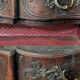 Antique louis xv style walnut chest of drawers – 3 drawers