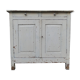 Old patinated wooden sideboard